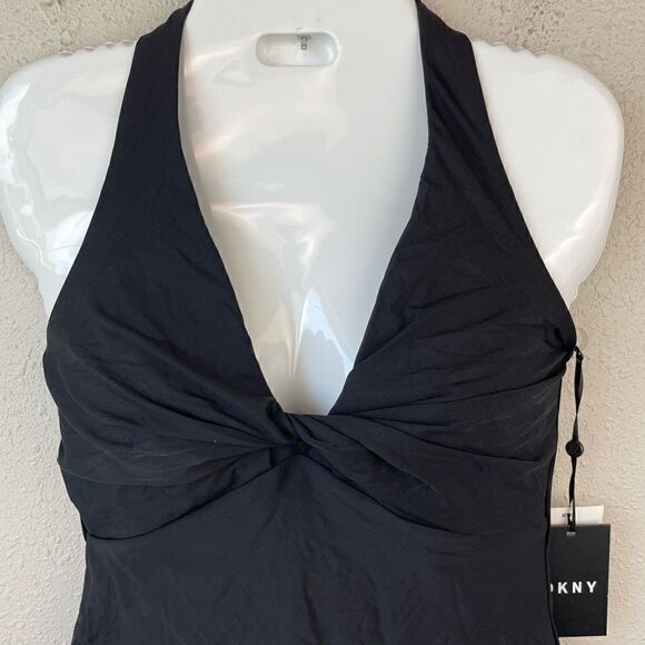 NWT DKNY Tankini Top and Matching Bottoms Sizes S,M or XL - Picture 2 of 10